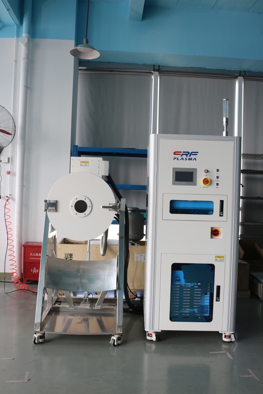 诚峰智造滚筒式真空等离子系统实现微小零件大批量高效表面处理